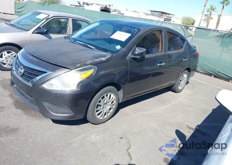 2015 Nissan Versa 1.6 Sv из США, поврежденный, VIN 3N1CN7AP2FL926918